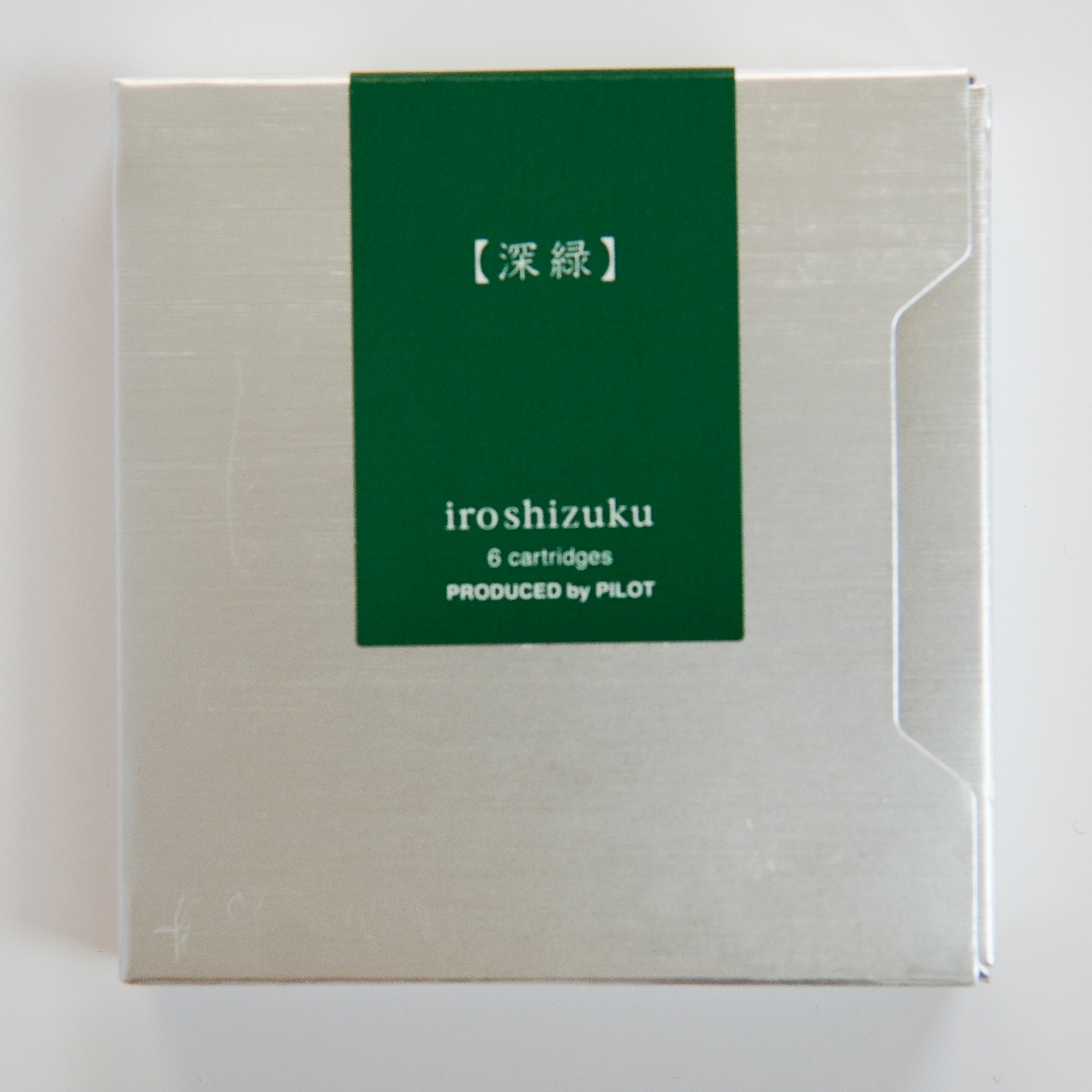 Pilot Iroshizuku Ink Cartridges — shin-ryoku | 6-Pack