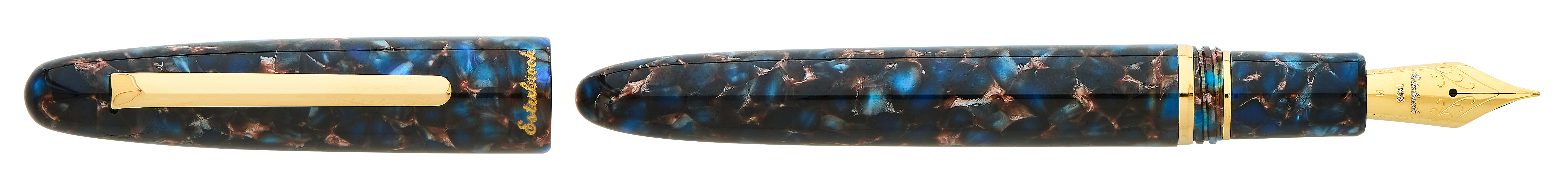 Esterbrook Estie Nouveau Bleu with Gold Trim
