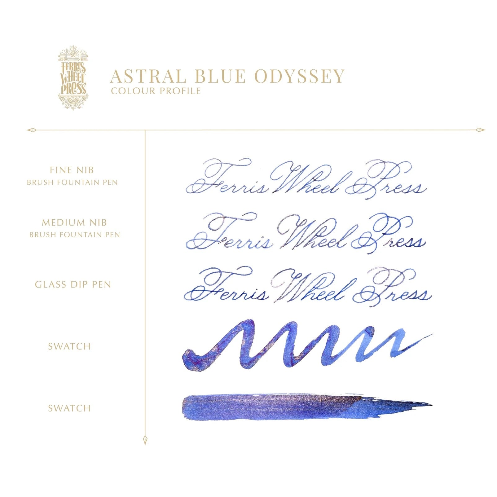 Ferris Wheel Press Astral Blue