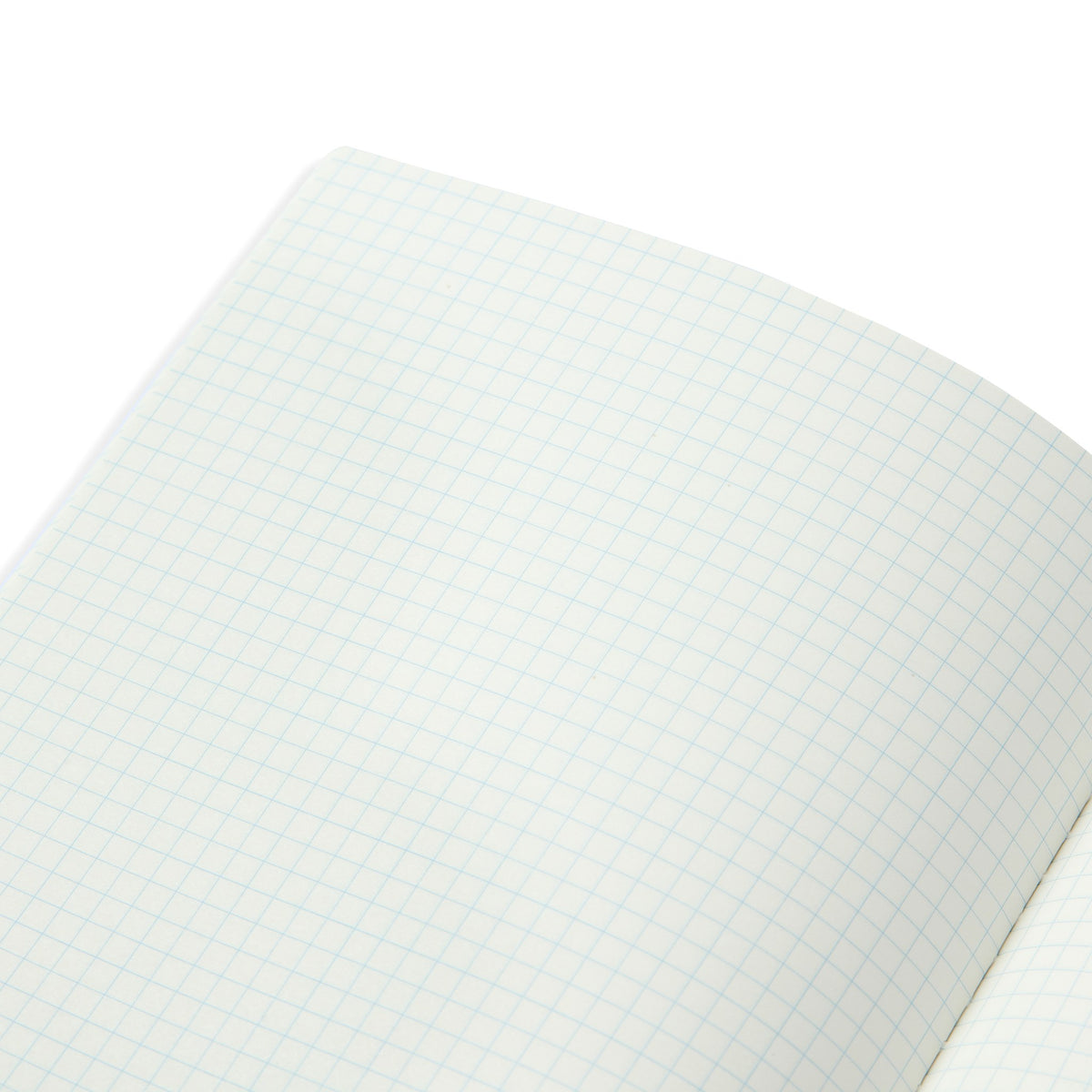 Open grid pages inside the purple Pastel Halloween A5 notebook