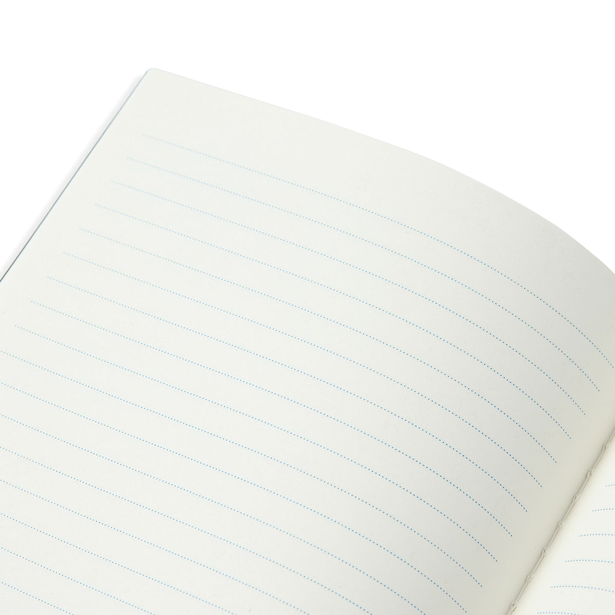 Open lined pages inside the black Pastel Halloween A5 notebook