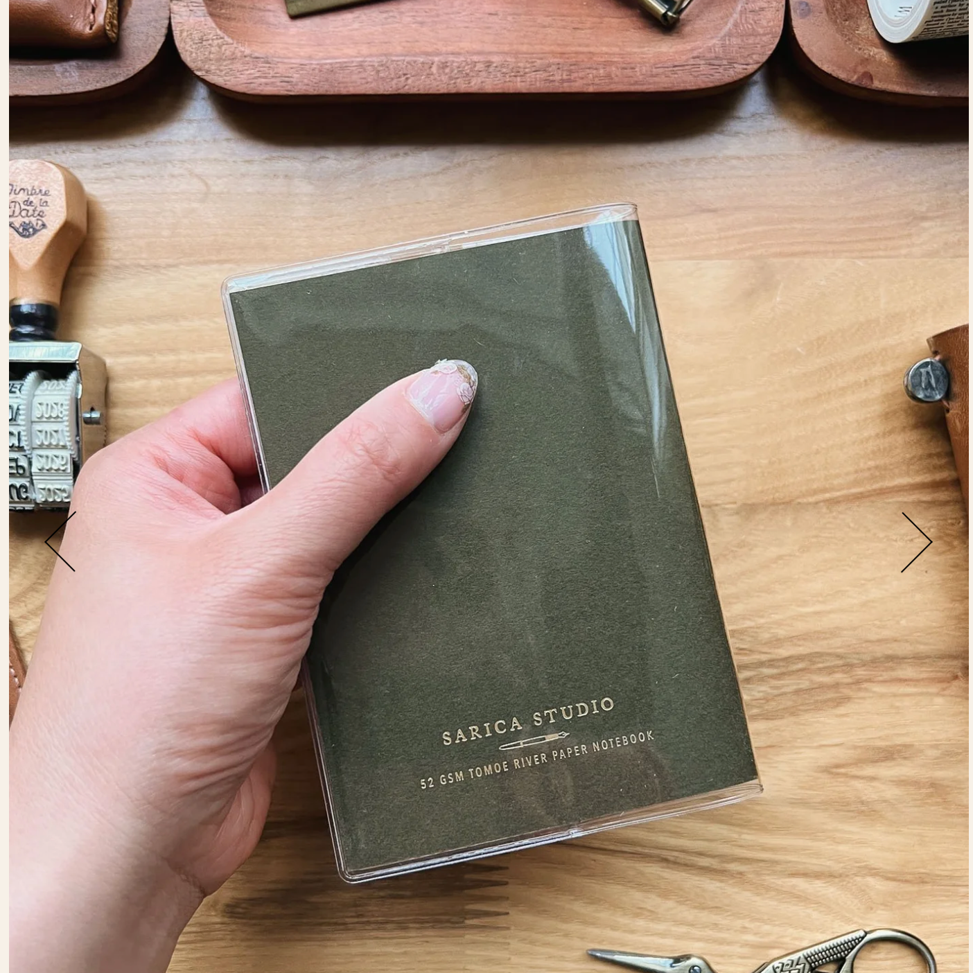 Sarica Studio Clear Cover for Passport Traveler's Notebook