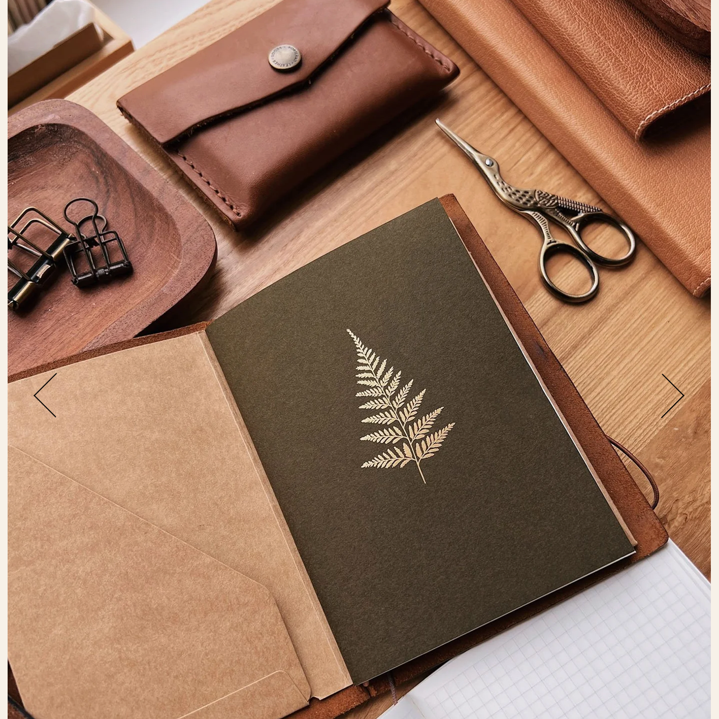 Sarica Studio Fern Notebook (Passport TN Size)