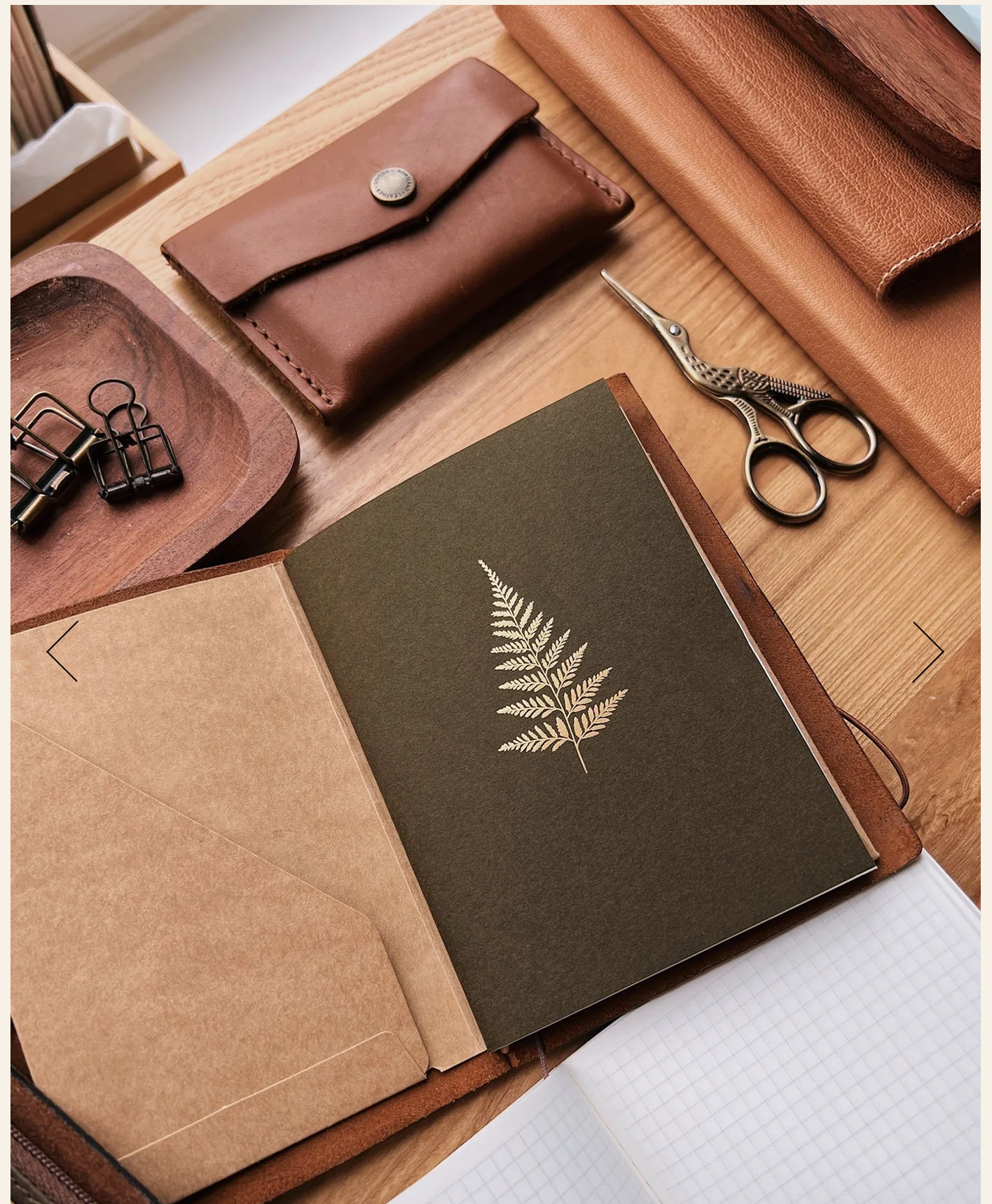 Sarica Studio Fern Notebook (Passport TN Size)