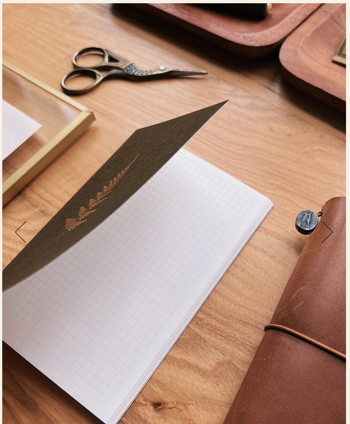 Sarica Studio Fern Notebook (Passport TN Size)