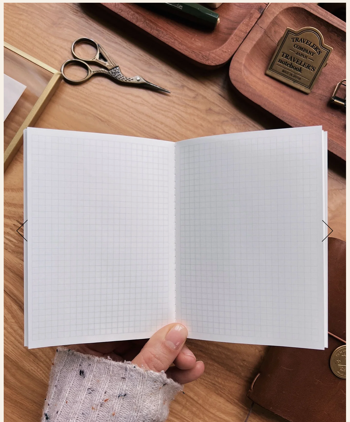 Sarica Studio Fern Notebook (Passport TN Size)