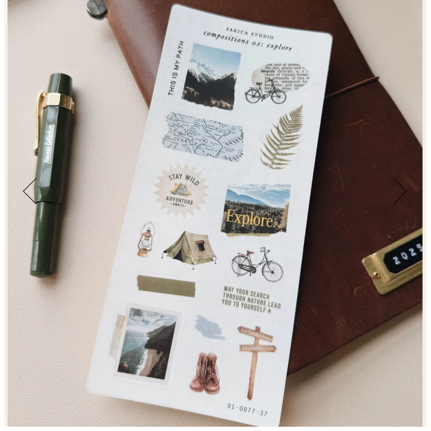 Sarica Studio compositions 02: explore stickers