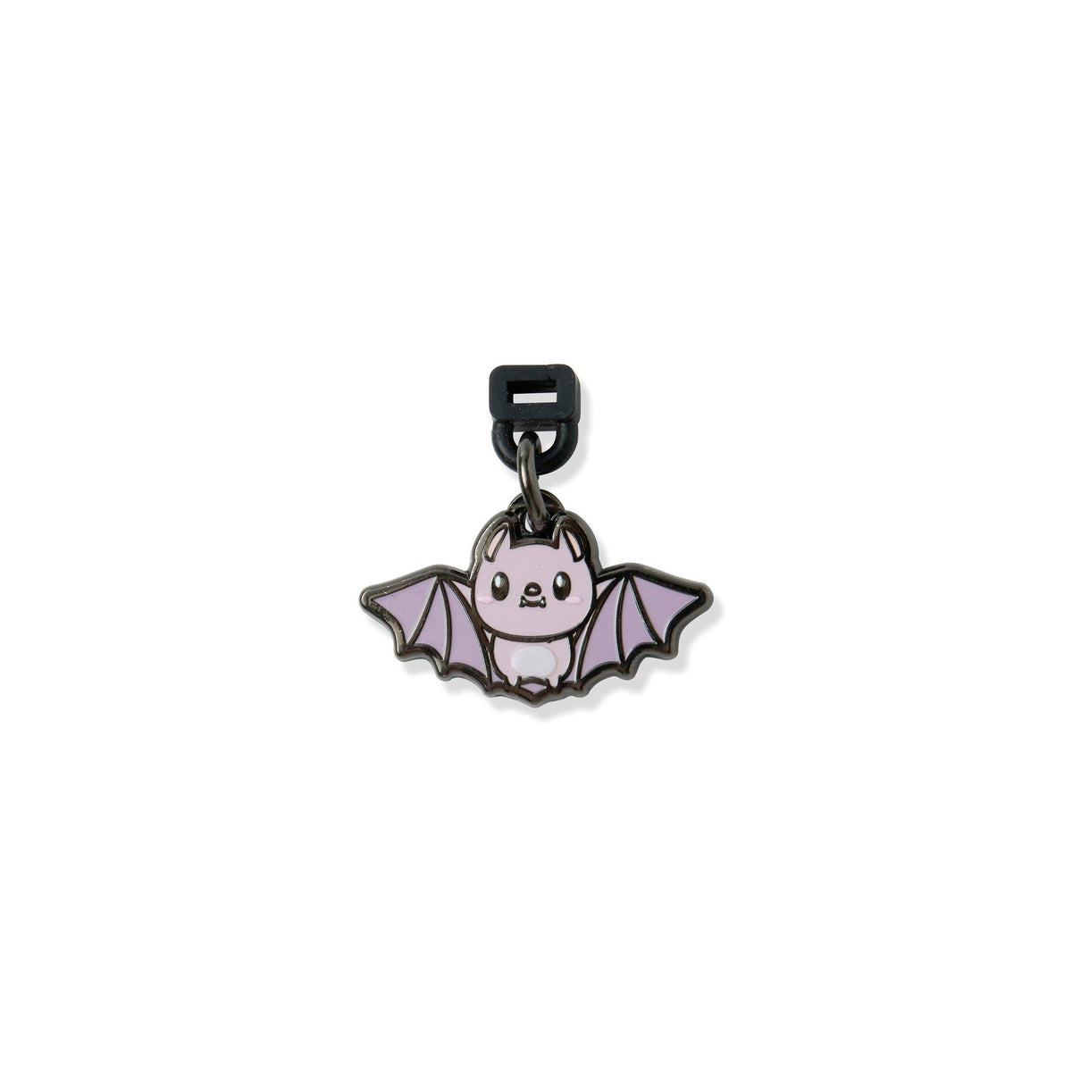 Removable lavender bat charm included with the Sweetly Haunted Estie fountain pen