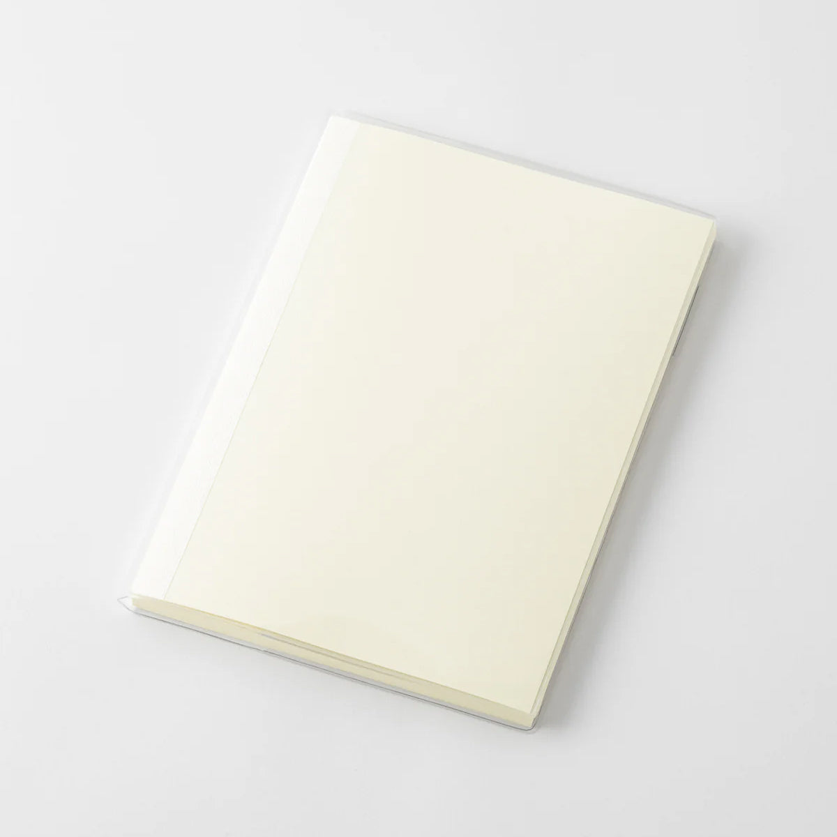 MD Notebook Cover — Clear PVC | A5 with Pen Holder