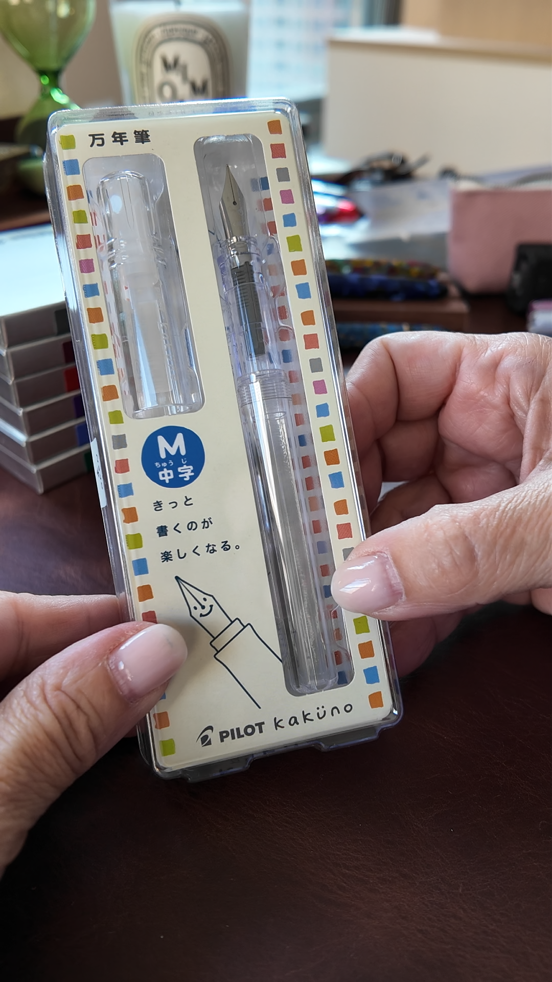 Pilot Kakuno fountain pen with hexagonal barrel — one of the two best first fountain pens