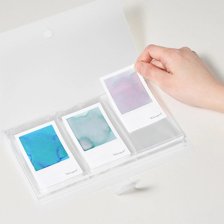 Wearingeul Transparent Color Chart Card Binder | 40 Sheets