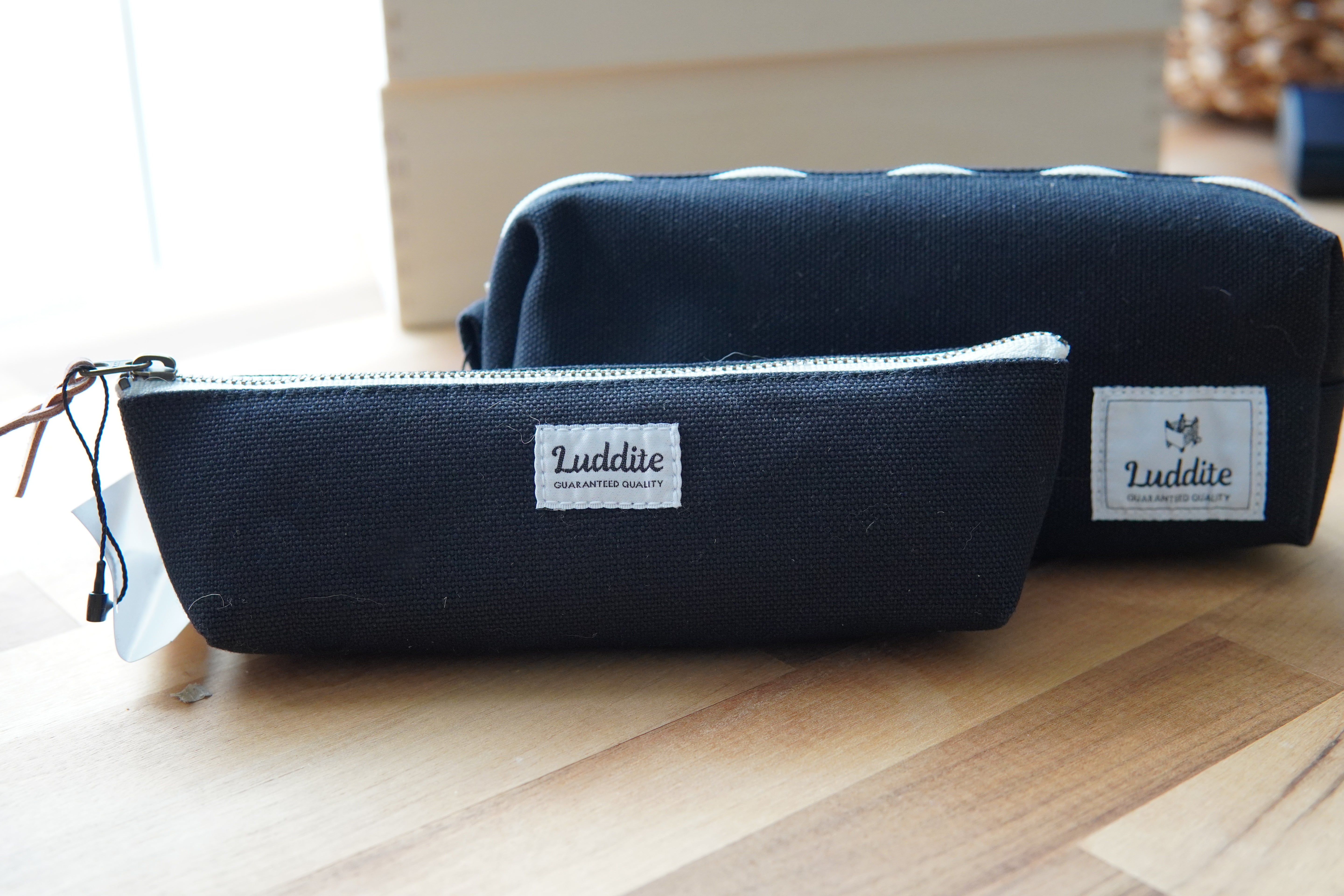 Luddite Kurashiki Canvas Box Pen Case