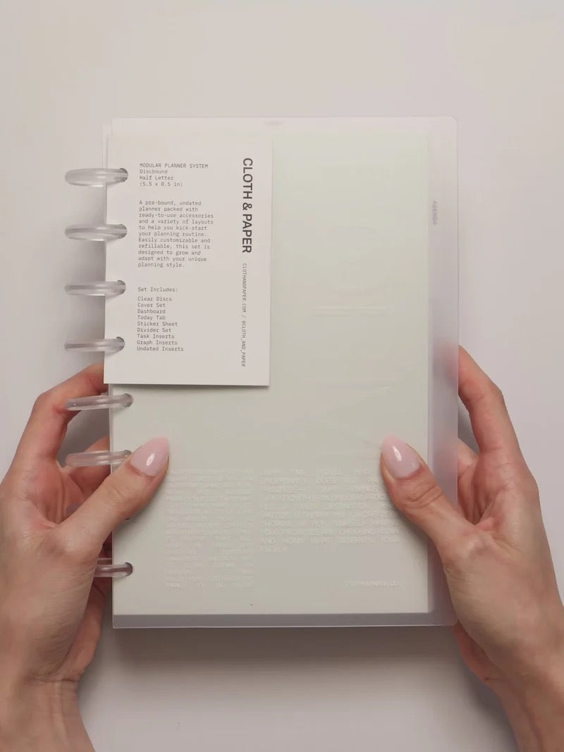 FORMA Modular Planner System | Half Letter