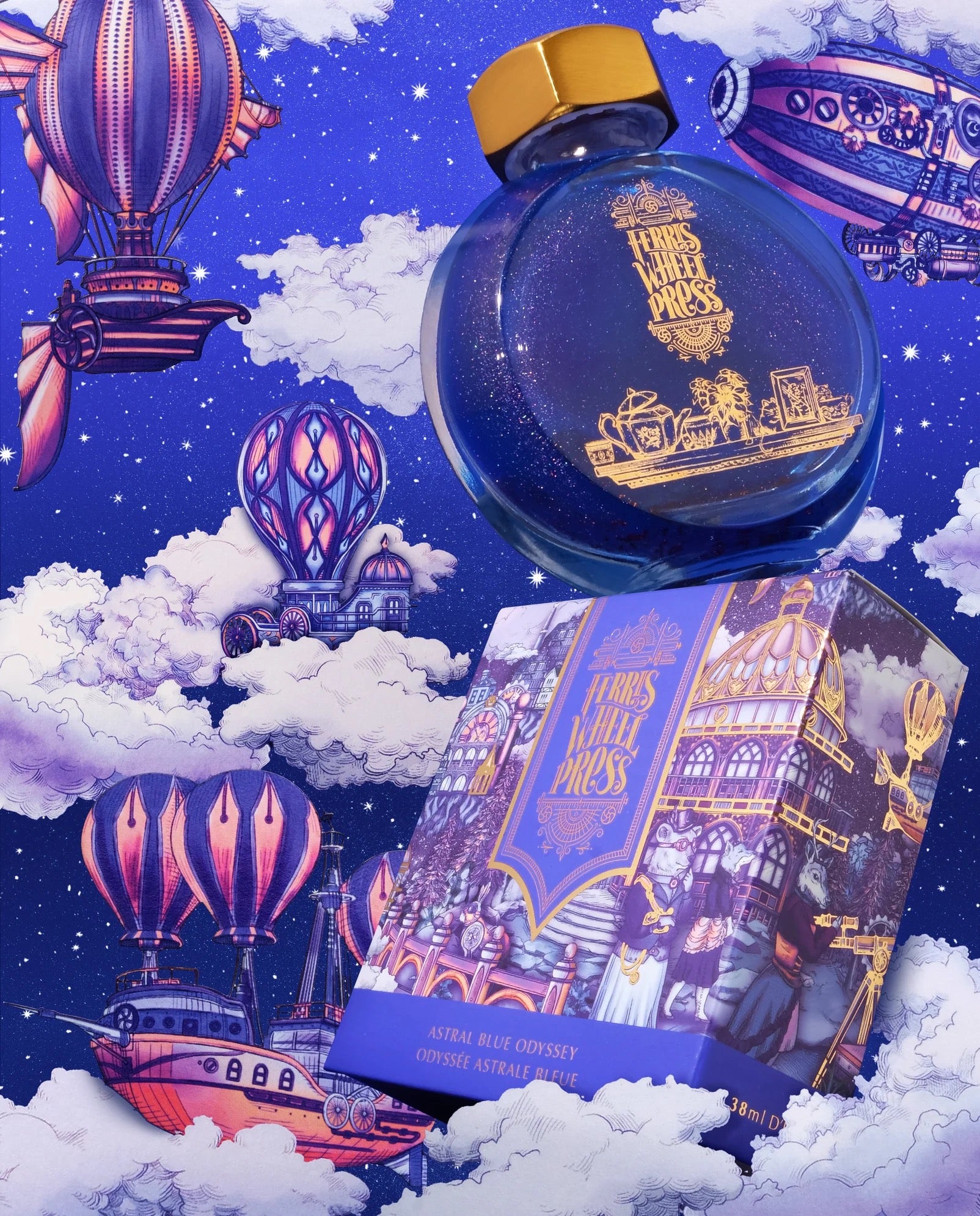 Ferris Wheel Press Astral Blue