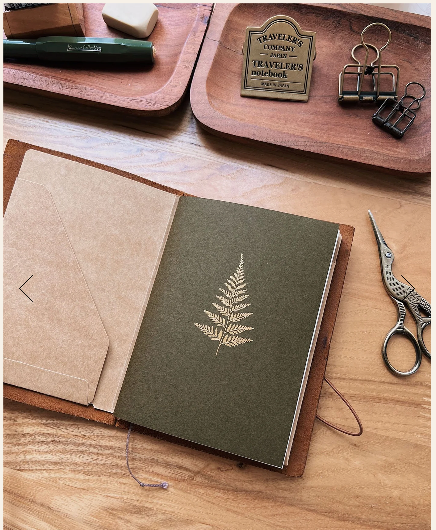 Sarica Studio Fern Notebook (Passport TN Size)