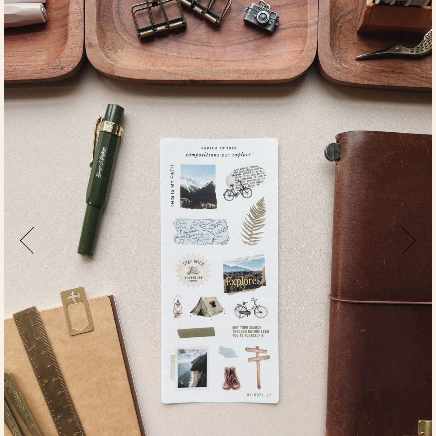 Sarica Studio compositions 02: explore stickers