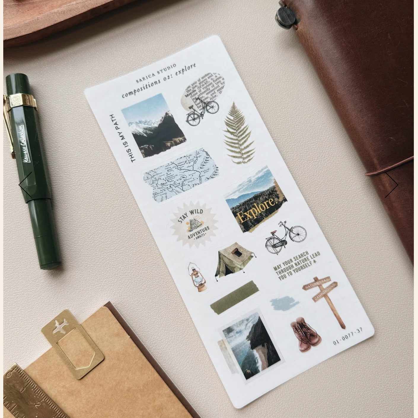 Sarica Studio compositions 02: explore stickers