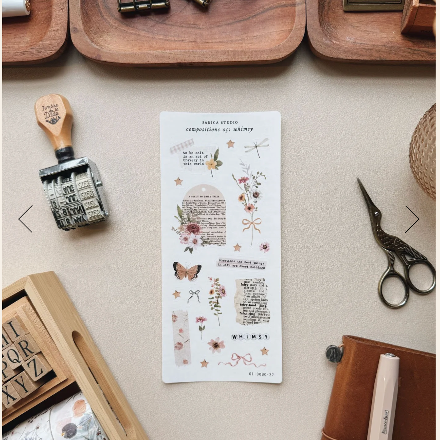 Sarica Studio compositions 05: whimsy stickers