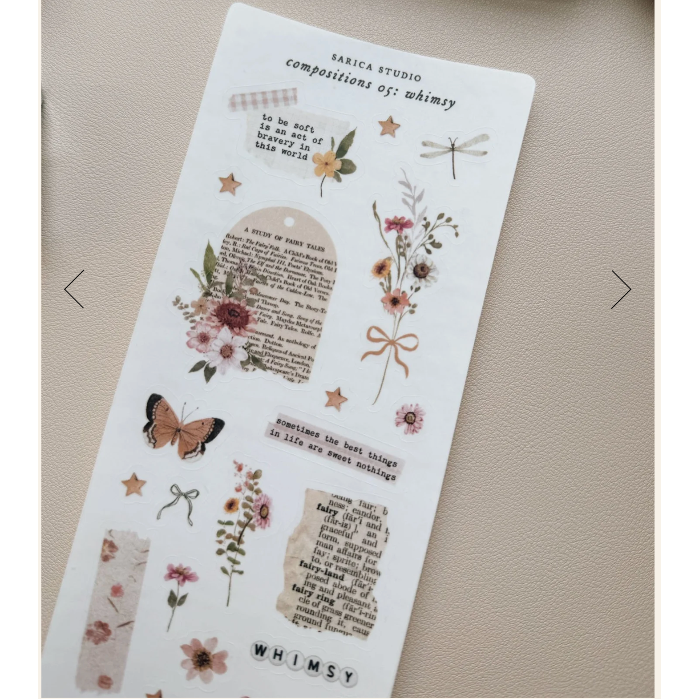 Sarica Studio compositions 05: whimsy stickers