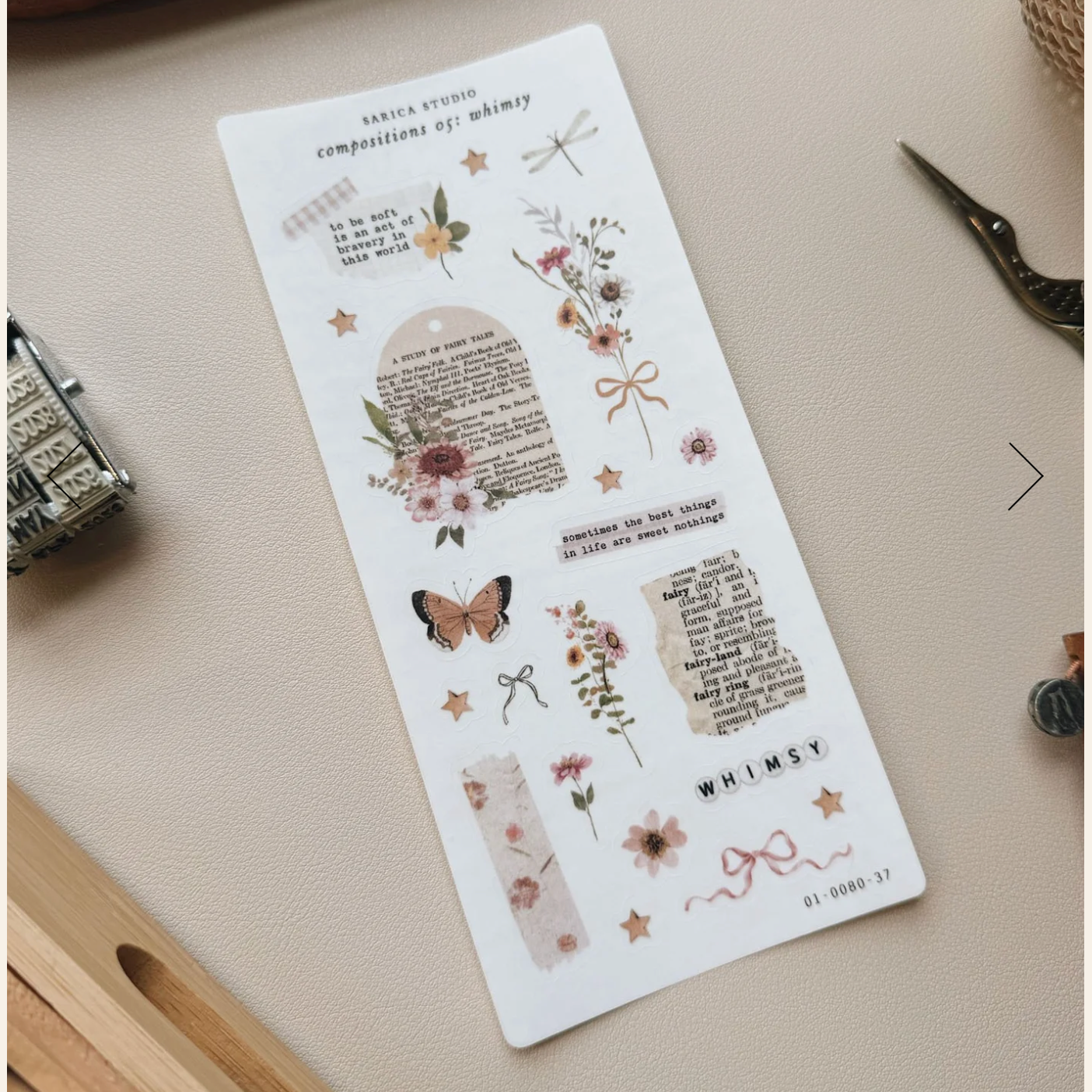 Sarica Studio compositions 05: whimsy stickers