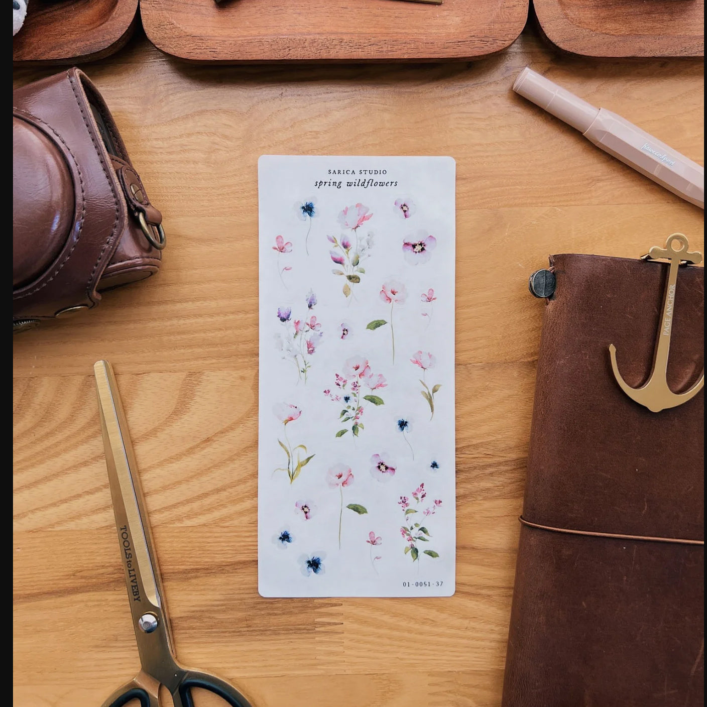 Sarica Studio spring wildflowers