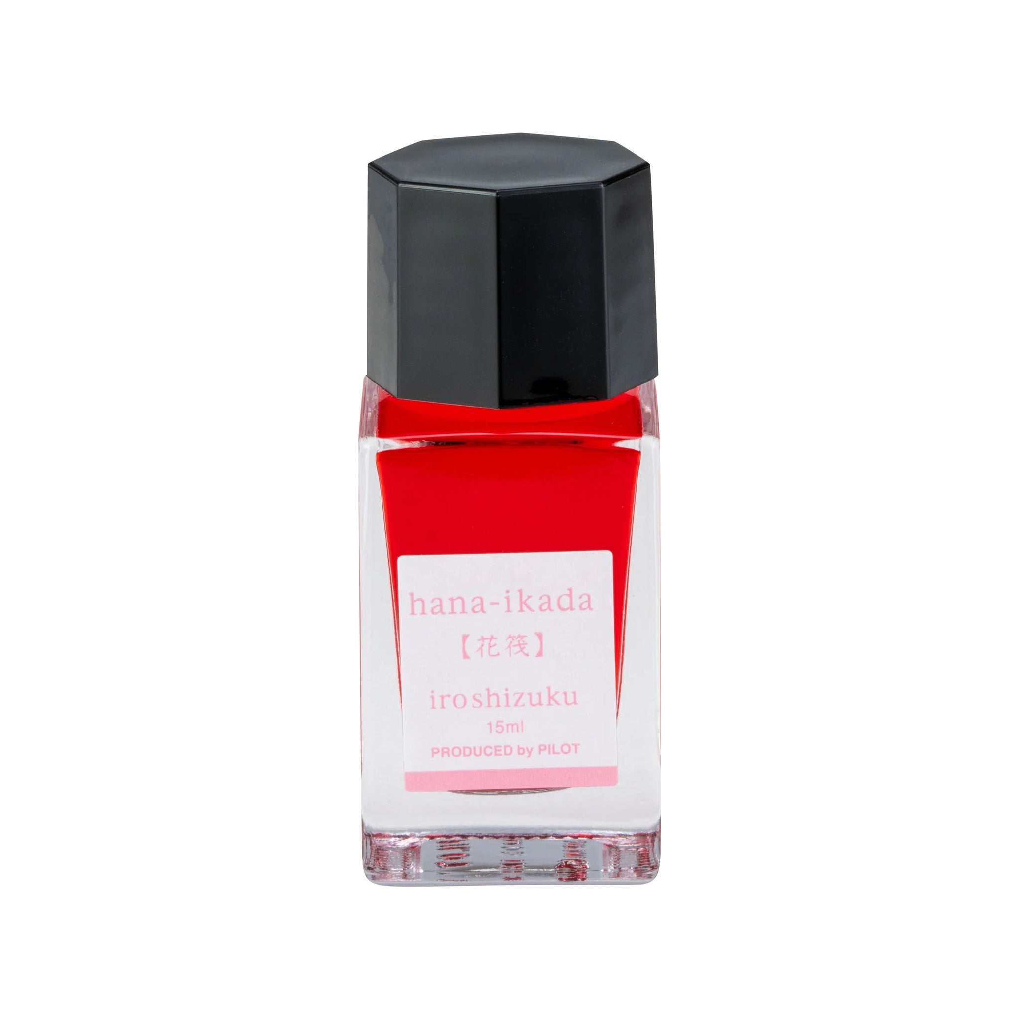Pilot Iroshizuku hana-ikada 15ml bottle of rose pink fountain pen ink